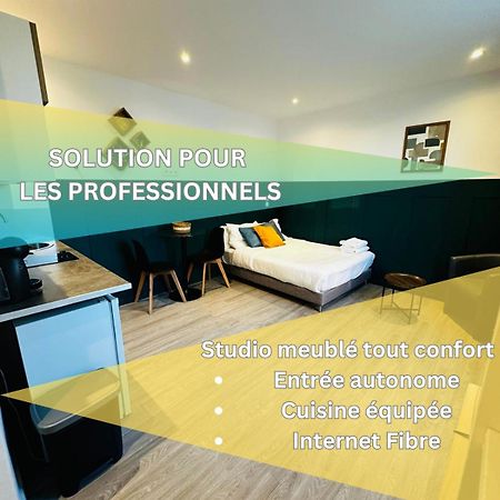Btobed - Location Professionnelle - 2 Studios Confort - Proche Parc Des Expos Et Stade De France Le Bourget Exterior photo